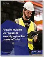 Allowing multiple user groups to securely login online thanks to Thales