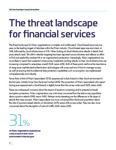 2023 Data Threat Report Page 4