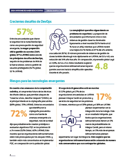 2024 Data Threat Report - Latin America Page 2