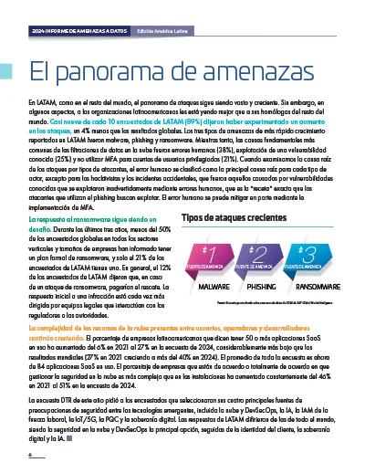 2024 Data Threat Report - Latin America Page 4