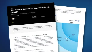 The Forrester Wave™: Data Security Platforms Q1 2025 Report