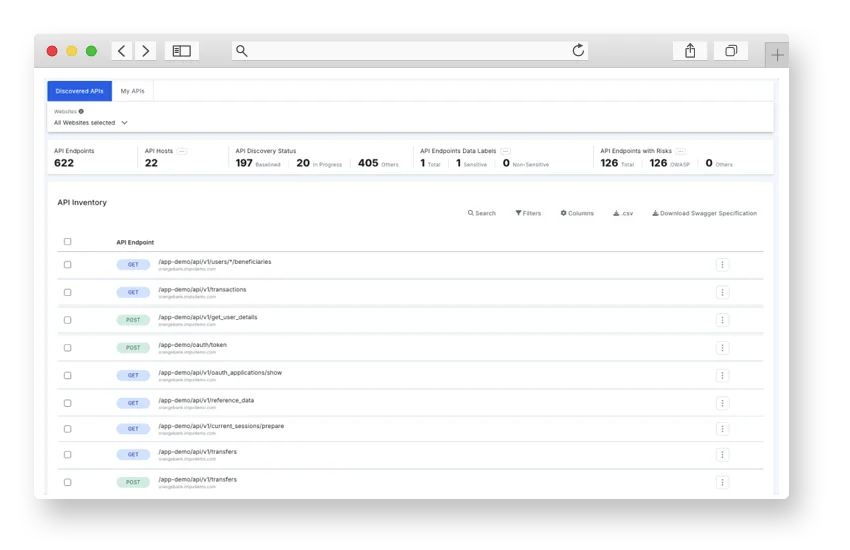 API Security Screenshot