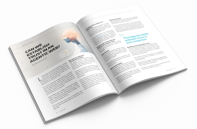 Can We Establish Trust in an Agentic Web?