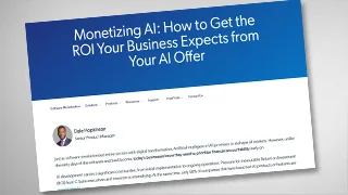 Monetizing AI: How to Get the ROI Your Business Expects from Your AI Offer