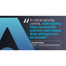 Are your Secrets Showing? Ensuring You Can Trust Your Code; A Code Signing Customer Use Case