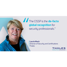 Celebrating Thales’ CISSP Laurie Mack
