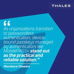 Device-Bound Passkeys: A Practical Path to Phishing-Resistant Enterprise Authentication