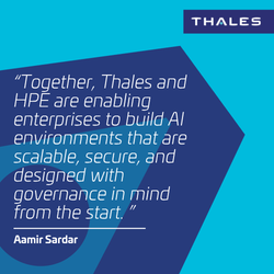 Securing AI at Scale: Thales Joins the HPE Unleash AI Ecosystem