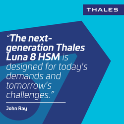 The next-generation Thales Luna 8 HSM is designed for today's demands and tomorrow's challenges - Luna 8 HSM Quote Thumbnail