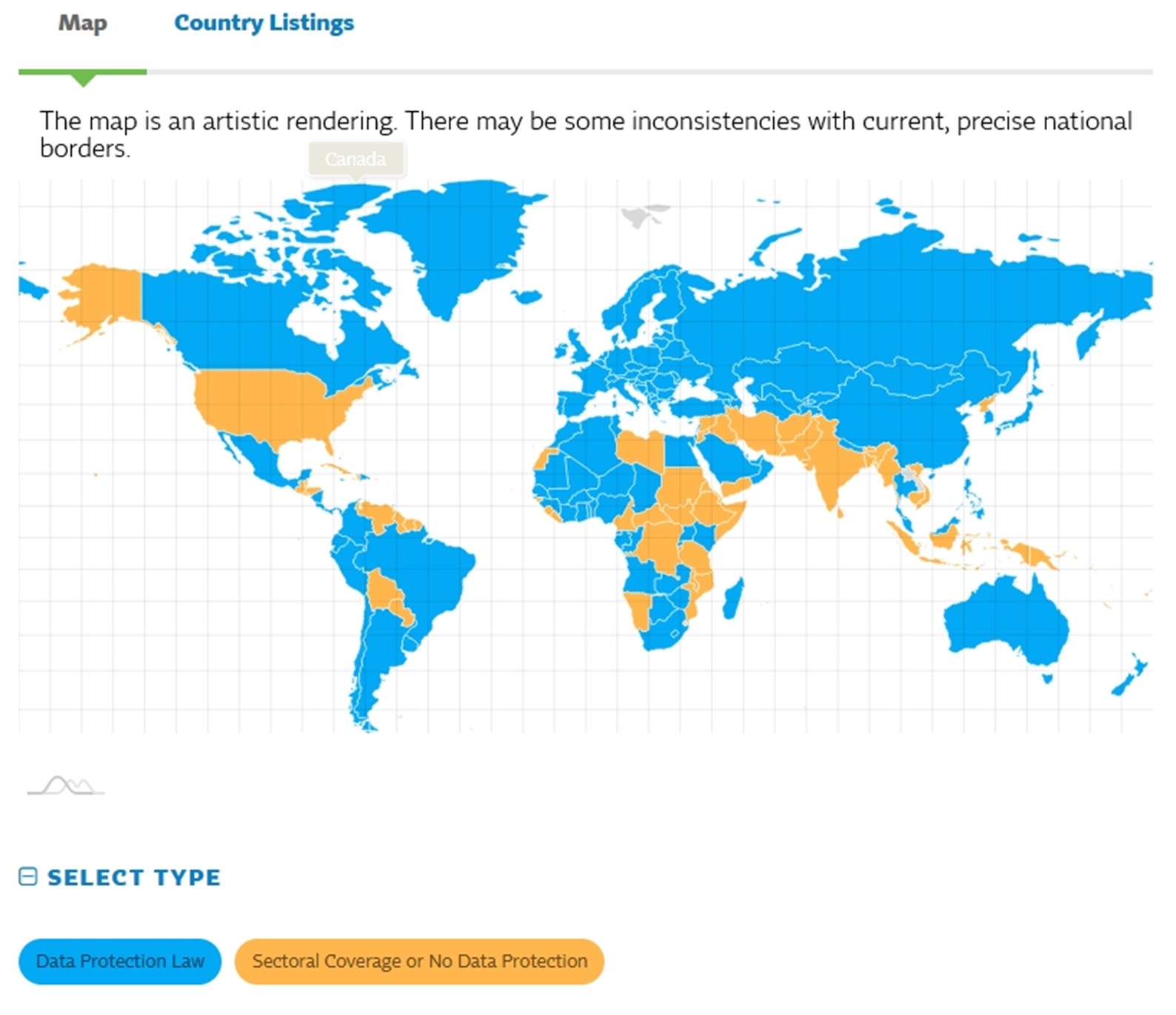 Data Protection Legislation In 2023   Data Privacy Legislation Map 