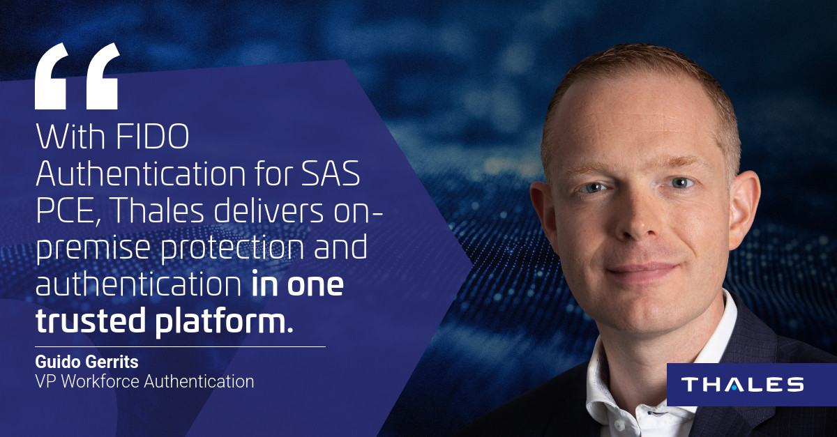 Guido Gerrits Shares Thoughts on FIDO Authentication for SAS PCE