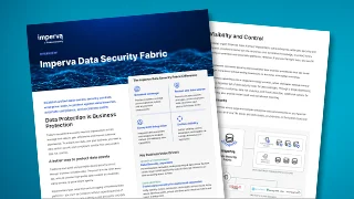 Imperva Data Security Fabric