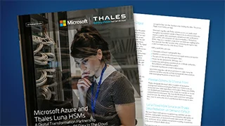 Secure Digital Transformation with MS Azure and Luna HSM