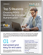 Top 5 Reasons Choosing FIDO2 Devices for Enterprise Authentication