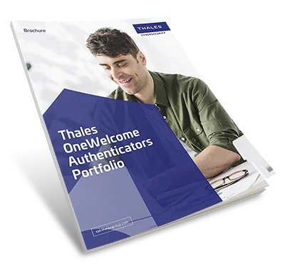 Thales OneWelcome Authenticators Portfolio - Brochure