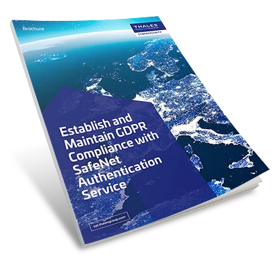 GDPR Compliance with SafeNet Authentication Service – Brochure