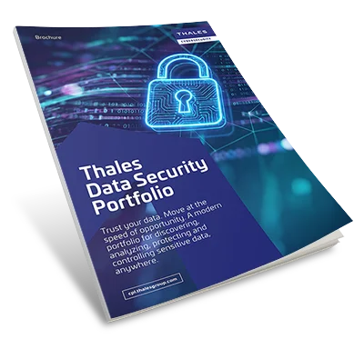 Thales Data Security Portfolio - Brochure