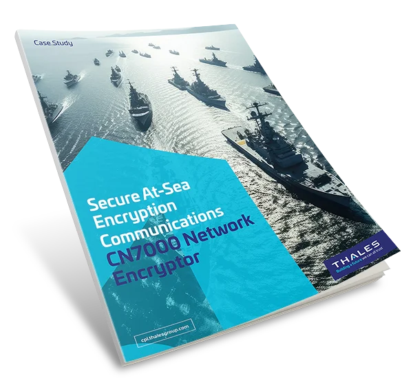 Secure At-Sea Communications with CN7000 Encryptor - Case Study