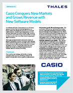Casio Conquers New Markets and Grows Revenue with New Software Models - Case Study