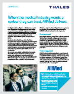 When the medical industry wants a review they can trust, AllMed delivers - Case Study