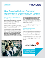 How Eocortex Reduced Costs and Improved User Experience with Sentinel - Case Study