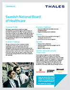 Swedish National Board of Healthcare - Luna Network HSM - Case Study