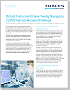 Oxford instruments and remote workforce challenges