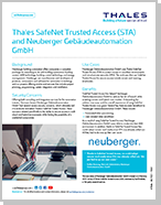 Neuberger Gebäudeautomation GmbH Secures Remote Access with SafeNet Trusted Access - Case Study