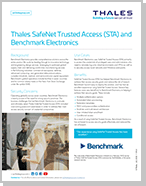 Thales SafeNet Trusted Access (STA) and Benchmark Electronics
