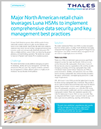 Major North American retail chain leverages Luna HSMs - TN