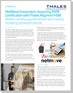 NetMove Corporation: Acquiring P2PE Certification with Thales Payment HSM