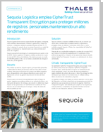 Sequoia Logistica emplea CipherTrust Transparent Encryption