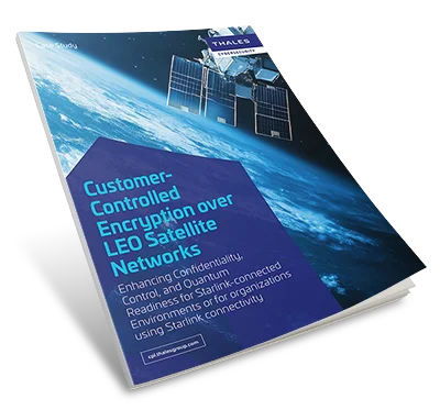 Customer-Controlled Encryption Over Satellite - Case Study