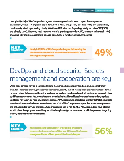 2024 Cloud Security Study - Asia Pacific Page 5