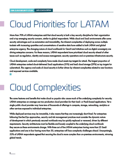 2024 Cloud Security Study - Latin America Page 4