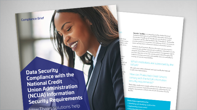 Data Security Compliance with the National Credit Union Administration (NCUA) Information Security Requirements - Compliance Brief