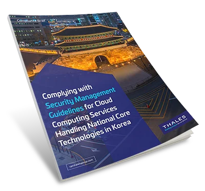 Korea Cloud Security Guidelines - Compliance Brief
