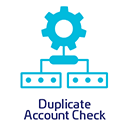 Duplicate account check