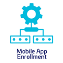 Mobile app enrollment