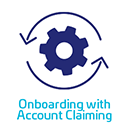 Onboarding with account claiming