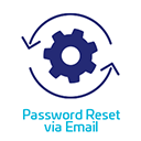 Password reset via email