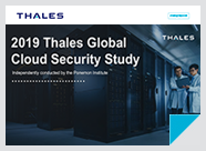 2019 Thales Global Cloud Security Study - Presentation