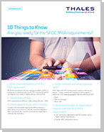 10 Things to Know Are you ready for the SFDC MFA requirements?
