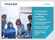 A Compilation of Regulatory Mandates in Singapore - eBook