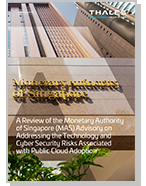 A Review of the Monetary Authority of Singapore (MAS) Advisory on Addressing the Technology and Cyber Security Risks Associated with Public Cloud Adoption - eBook