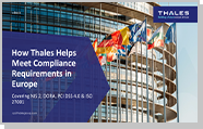 How Thales Helps Meet Compliance Requirements in Europe - eBook