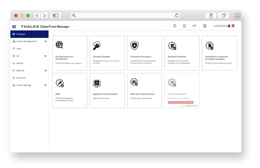 CipherTrust RESTful Data Protection