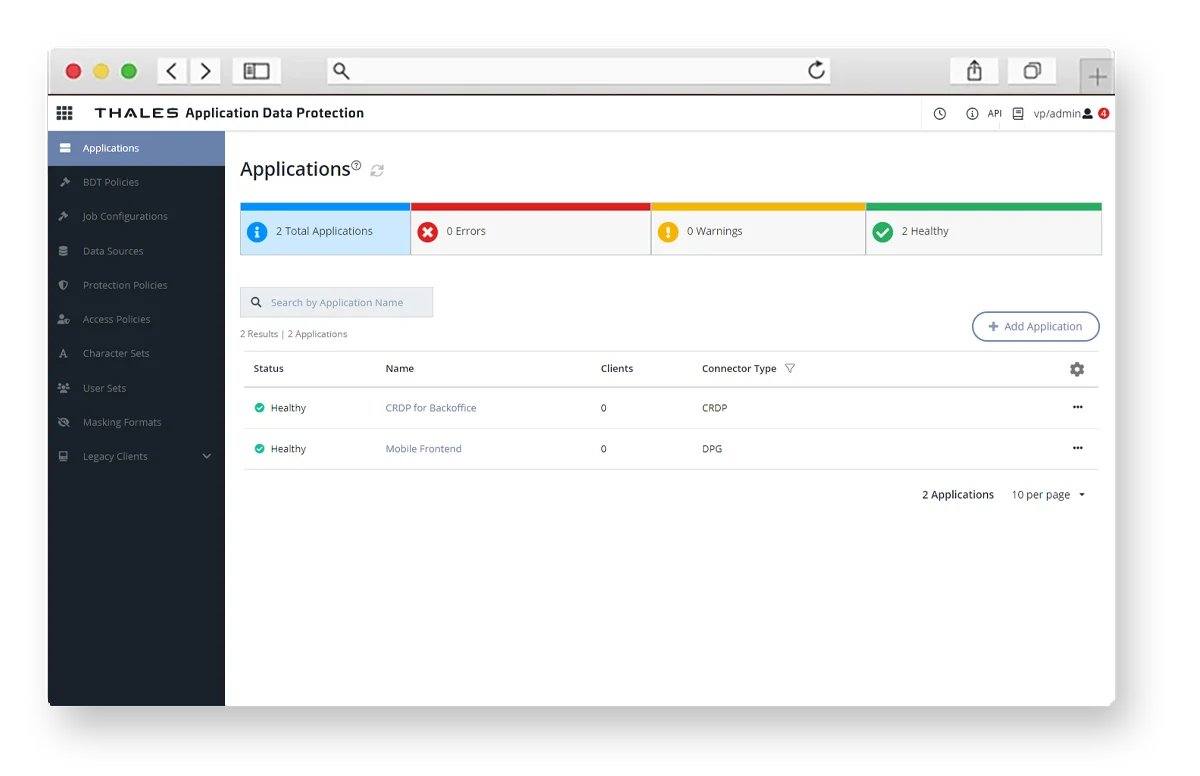 CipherTrust RESTful Data Protection