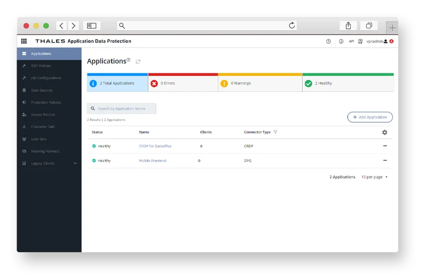 CipherTrust Manager CipherTrust Manager