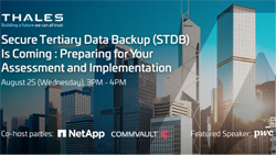 Secure Tertiary Data Backup (STDB) is Coming